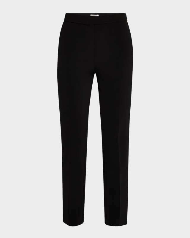 Technical Cady Skinny-Leg Crop Pants
